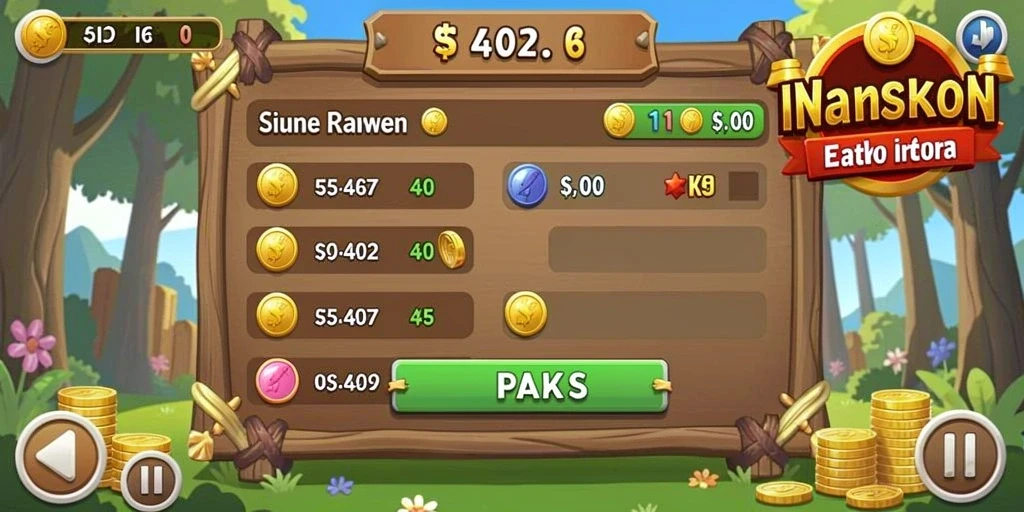Fitur bonus yang menambah keseruan bermain.