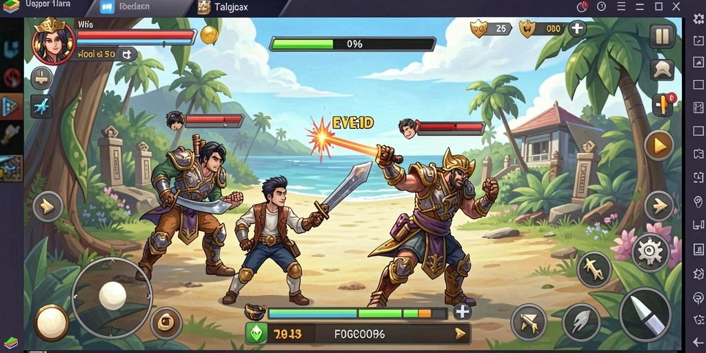 Berbagai karakter unik yang bisa dipilih dalam game.