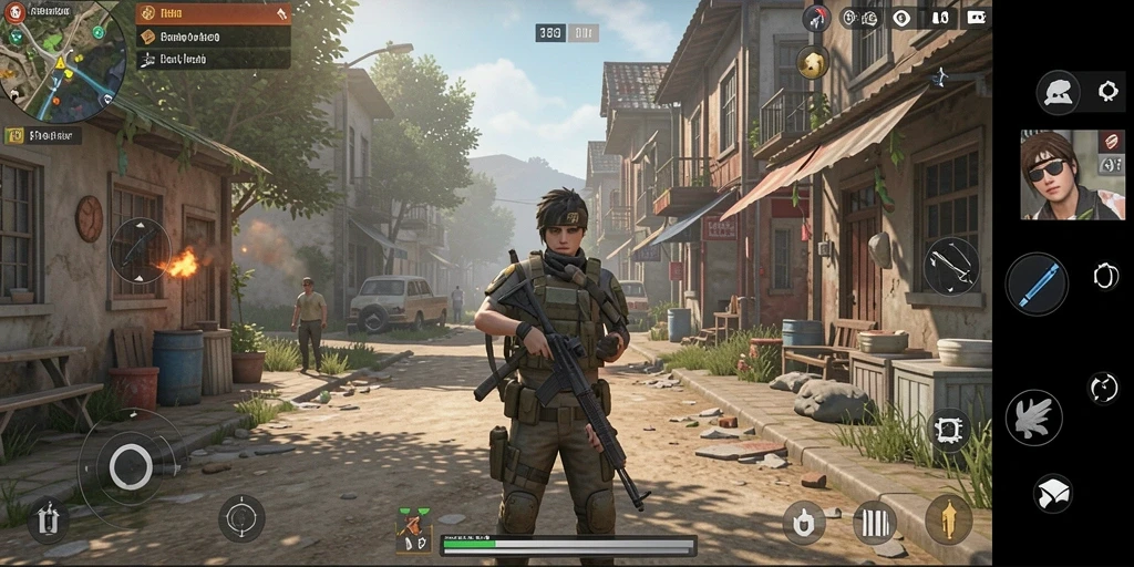 Tangkapan layar yang menunjukkan fitur multiplayer di ZK988.